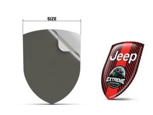Jeep Etiqueta Impermeable Máximo Duradero Estilo Pro Diseño